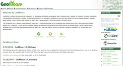 Desktop Screenshot of geomoose.org